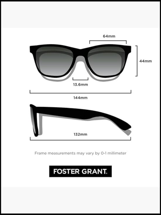 Fits Over Sunglasses - Polarized, UV Protection, Scratch-Resistant, Nylon Frame